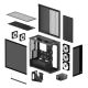 9. Arctic Xtender Schwarz case with window and GPU mount