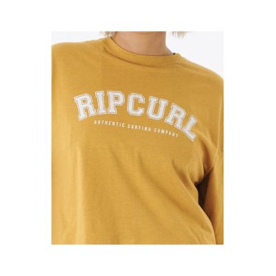 14. T-Shirt RIP CURL Seacell Crop Heritage Tee yellow