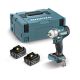 2. Makita cordless impact wrench SPUGINIS VERŻTAKLIS 18V 1/2 "330Nm 2x5.0Ah lagaminas MAKPAC DTW301RTJ