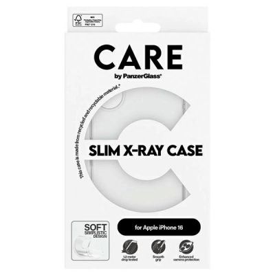 4. CARE by PanzerGlass X-Ray Soft Basic Case iPhone 16 6.1" transparent 1441