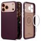 12. Spigen Nano Pop MagSafe Case for iPhone 18 Pro / 17 Pro – Dark Cherry