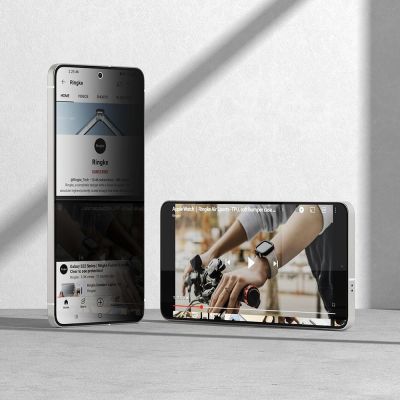 3. Ringke Easy Slide 2-pack Privacy Glass for Samsung Galaxy S25 Edge