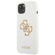 2. Guess GUHCP13SLS4GGWH iPhone 13 mini 5.4" white/white hard case Silicone 4G Logo