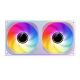 Jonsbo ZB-240 Fan, PWM, ARGB - 240mm, white