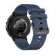 6. Gravity GT21-5 Smartwatch + Navy Blue Silicone Strap