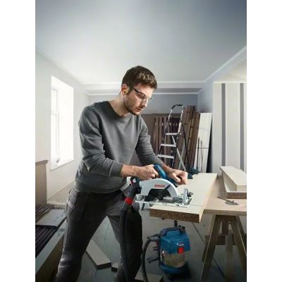 17. Bosch GKS 185-LI 16.5 cm Black, Blue, Gray 5000 RPM