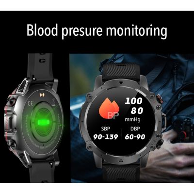 11. Men's Smartwatch Rubicon RNCF18-1 BLACK Bracelet + Strap