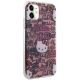 4. Hello Kitty IML Tags Graffiti case for iPhone 11 / Xr - pink