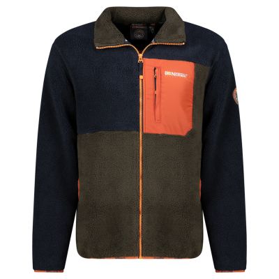 5. Men’s Fleece Jacket Geographical Norway TARLEY NAVY DB MEN 0124 (WZ8069H/GN-NAVY)