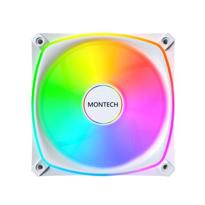3. Montech AX120 PRO Computer Case Fan 12 cm White 3 pcs.