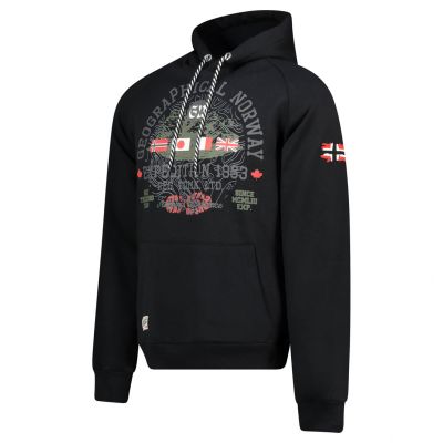 2. Geographical Norway Gexpe DB 100 M sweatshirt WZ3003H/GN-Black