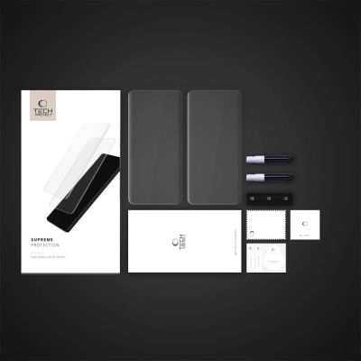 8. Tech-Protect Supreme Protection Tempered Glass for Xiaomi Redmi Note 14 PRO / 14 PRO+ 5G / Poco X7 5G - Transparent