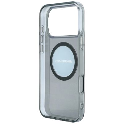 7. Mercedes AMG IML Transparent Bicolor Block MagSafe Case for iPhone 18 Pro Max / 17 Pro Max - Black and Gray