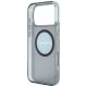 7. Mercedes AMG IML Transparent Bicolor Block MagSafe Case for iPhone 18 Pro Max / 17 Pro Max - Black and Gray