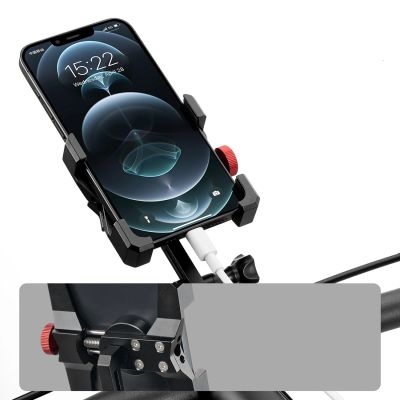 4. Rockbros 25210039002 phone holder clamp for headset cap - black