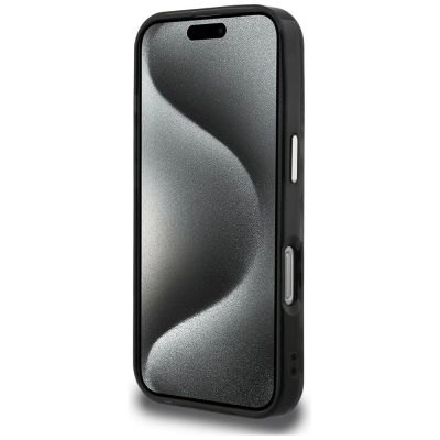 5. Karl Lagerfeld IML Choupette Head Logo MagSafe Case for iPhone 16 Pro Max - Black