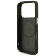 7. Karl Lagerfeld Big Strap Karl Metal Logo MagSafe Case for iPhone 17 Pro - Black