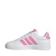 5. Adidas Grand Court 3.0 kids' shoes white and pink HP3528
