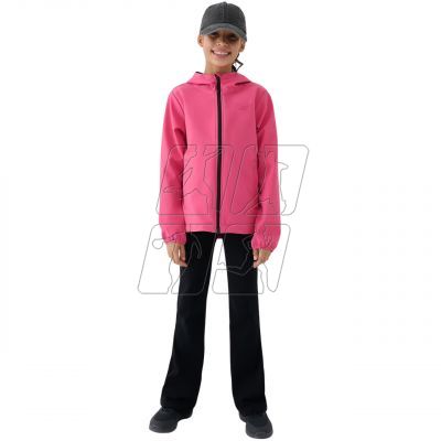 5. Softshell jacket 4F F305 Jr 4FJWSS25TSOFF305 54S