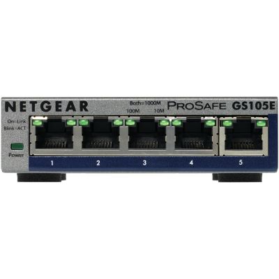 Netgear GS105E-200PES 5p Unmanaged Gigabit Switch
