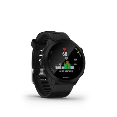 23. Garmin Forerunner 55 Black sports watch