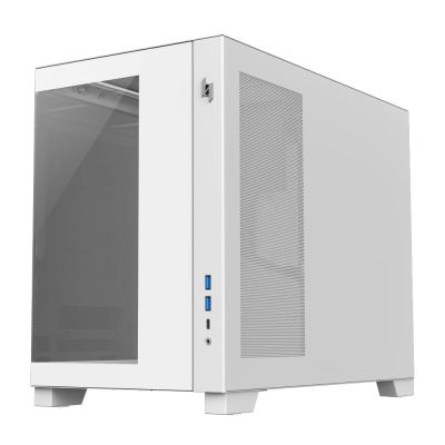 3. GameMax NEX C33 WH Computer Security & Holders White