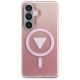 3. Guess IML Gradient Triangle MagSafe Case for Samsung Galaxy S26 - Pink