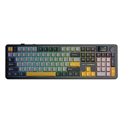 gasket F108 Pro Gray+Orange+Deep Gray Reaper switch RGB AULA keyboard