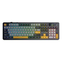gasket F108 Pro Gray+Orange+Deep Gray Reaper switch RGB AULA keyboard