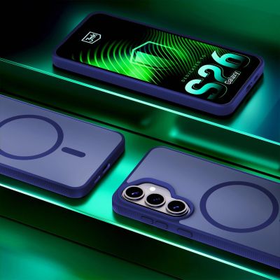 15. 3mk Smoke MagCase for Samsung Galaxy S26 - navy blue