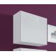 VIGO square display cabinet 50/50/30 white/white gloss