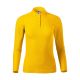 2. Women's Pique Polo LS Polo Shirt (Yellow)