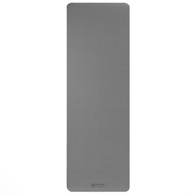 3. Gaiam 10mm Fitness Mat with Strap