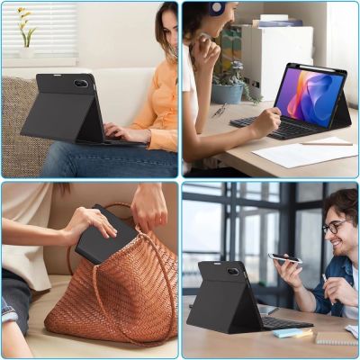 10. Tech-Protect SC Pen Case for Xiaomi Redmi Pad 2 11.0 with Keyboard - Black