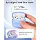 6. ESR Pulse HaloLock MagSafe Case for Apple AirPods 4 / 5 - light blue