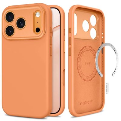 Tech-Protect Uniq MagSafe CC Case for iPhone 18 Pro Max / 17 Pro Max - Orange