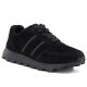 Leather platform sneakers black S.Barski