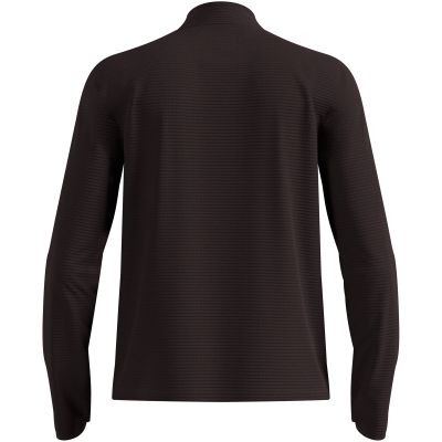 2. Men’s Odlo Mid layer 1/2 zip ESSENTIAL THERMAL half-zip top, brown