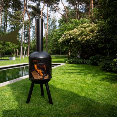 3. Bonfeu Bonsolo garden fireplace black 3401