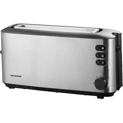 9. Severin AT 2515 toaster 2 slots 1000 W Stainless steel