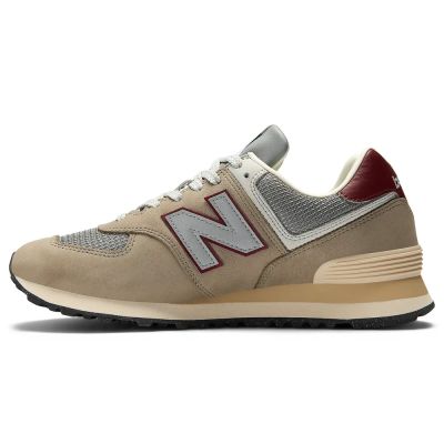 4. New Balance U574 brown Lifestyle unisex sneakers (U574SKB)
