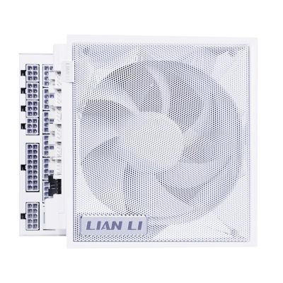 6. Lian Li EDGE GOLD 1000 80 PLUS Gold Netzteil power supply, PCIe 5.1, ATX 3.1 - 1.000 Watt, weiß, incl. USB-Hub