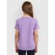 4. Regular plain girls' T-shirt 4F 4FJRAW25TTSHF3233-51S
