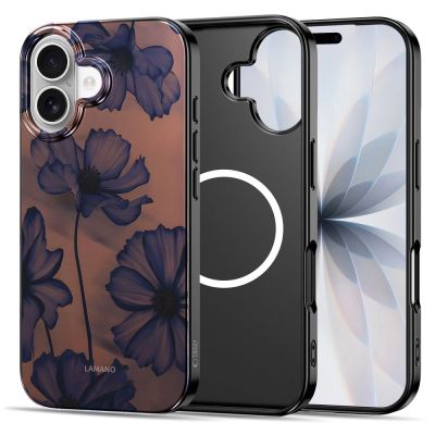 3. Tech-Protect Lamano MagSafe case for iPhone 17 - brown-purple