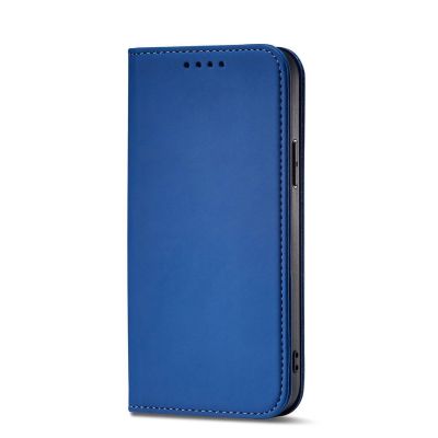 9. Magnet Card Case for Samsung Galaxy S23 flip cover wallet stand blue
