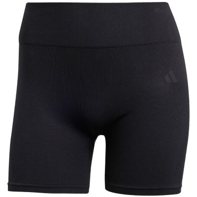 2. Women's adidas Workout Essentials 4 inch black shorts JX3902