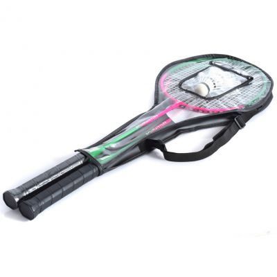 2. SMJ Badminton Set /2 Rackets + 3 Shuttlecocks/ TL020