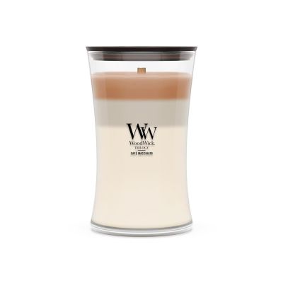 Large CAFÉ MACCHIATO WOODWICK Candle