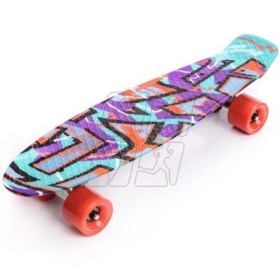 5. Meteor Multicolor Graffiti 22604 skateboard