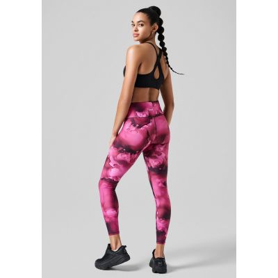 8. CASALL Ultra High Waist Printed Tights Leggings, Pink